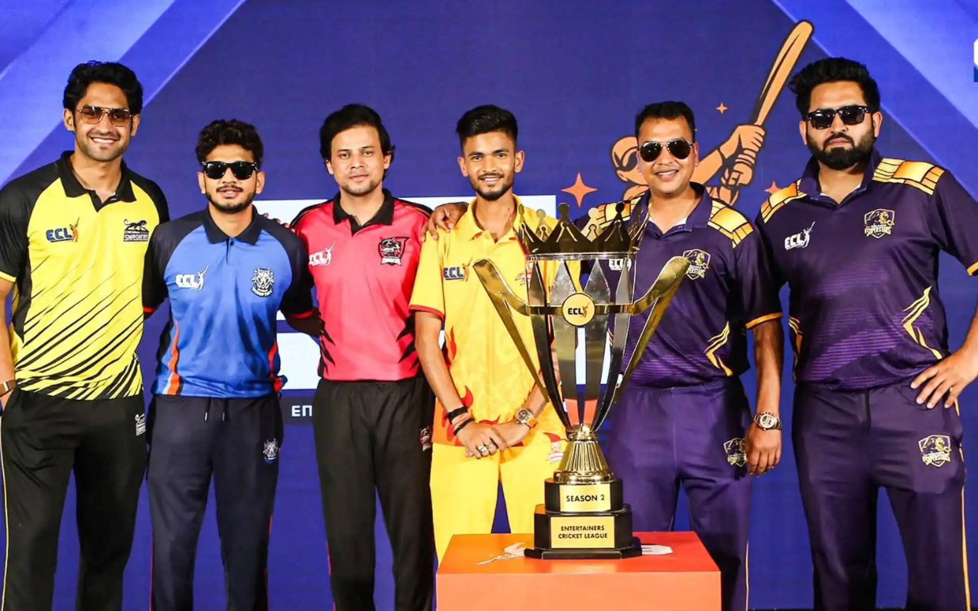 Bangalore Bashers vs Rajasthan Rangers [Source: ECL/X.com]